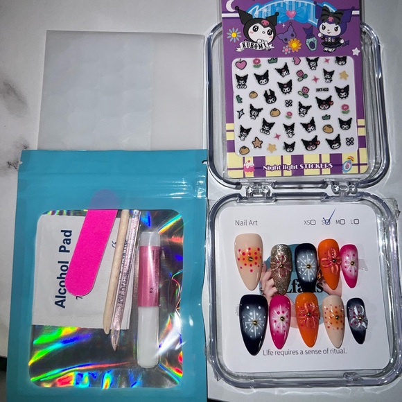 Zfans Accessories - Nail Art Sticker Set with Tools